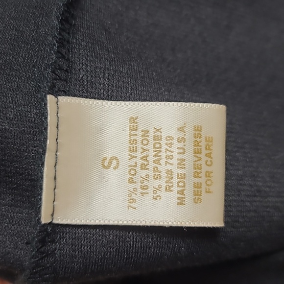 ARDEN B Vintage Gold Studded Black Mini Dress Size Small - Picture 3 of 16